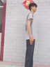 衣品天成【萊賽爾天絲】休閑褲男士褲子夏季薄款舒適寬松系帶直筒長(zhǎng)褲子男 曬單實(shí)拍圖