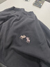 ABERCROMBIE & FITCH男裝女裝情侶裝25夏新款小麋鹿美式寬松圓領(lǐng)短袖T恤KI124-5187 深灰色 M (180/100A) 曬單實(shí)拍圖