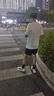 安踏（ANTA）速干T丨短袖T恤男25夏冰絲涼感體恤吸濕反光夜視跑步籃球健身上衣 【速干全場景訓(xùn)練】純凈白7136-1 M /170（推薦100-120斤） 曬單實(shí)拍圖