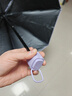 雨傘雙人加大雨傘晴雨兩用加固黑膠復(fù)古防曬遮陽傘印花圖案 8骨黑膠晴雨兩用雨傘-紫色 曬單實拍圖