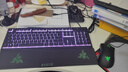 雷蛇（Razer）雨林狼蛛V3 X 薄膜鍵盤 電競游戲鍵盤 104鍵 帶腕托 RGB單色背光燈效 曬單實拍圖