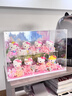 凱蒂貓HelloKitty正版手辦擺件盲盒太空艙送閨蜜女友孩kt貓公仔玩偶情人節(jié)生日禮物 凱蒂貓櫻花全家福8款【含展示盒+背景+裝飾花】 曬單實(shí)拍圖