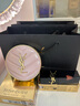 圣羅蘭（YSL）黑管鏡面愛心唇釉442口紅滋潤(rùn)化妝品生日禮物女送女友 曬單實(shí)拍圖