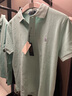 Polo Ralph Lauren 拉夫勞倫 男裝 25春季定制修身版型棉質(zhì)網(wǎng)眼布Polo衫 300-青瓷色 S 曬單實(shí)拍圖