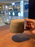 星巴克（Starbucks）杯子韓國漸變藤編透明玻璃杯帶把手大容量耐熱咖啡水杯生日禮物 藤編玻璃杯473ml 曬單實(shí)拍圖