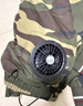 勞瑞 空調(diào)服男裝風(fēng)扇衣服夏季薄款降溫工作服防暑制冷工地電焊勞保服定制 曬單實(shí)拍圖