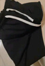 【萬單爆款】秋冬季寬松垂感直筒衛(wèi)褲男運動褲百搭休閑針織褲8858 黑色 2XL 曬單實拍圖