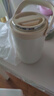 富光 保溫飯盒便攜上班族長效保溫飯桶大容量家用不銹鋼多層便當(dāng)盒 白色2.2L-三層防燙餐盒+保溫包 曬單實(shí)拍圖