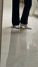 TOOMANYSHOES 【明星同款】 榛子蛋糕新款瑪麗珍鞋淑女復古粗跟小皮鞋婚鞋女鞋 白色 38 曬單實(shí)拍圖