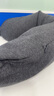 無(wú)印良品（MUJI） 舒適頸部靠枕 旅行u型枕頸枕飛機(jī)護(hù)頸椎旅行枕 助睡眠護(hù)頸枕脖枕 紅色 寬16*長(zhǎng)64cm 曬單實(shí)拍圖
