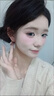 夢可飾紅金碎銀拼接耳扣耳環(huán)女2025新款爆款輕奢感耳環(huán)獨特耳飾女生禮物 新年紅金碎銀拼接耳扣 曬單實拍圖