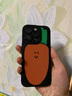 筱旺可愛表情胡蘿適用iPhone16Promax手機(jī)殼卡通可愛蘋果15plus液態(tài)膚感14Pro全包11防摔13軟硅膠摔12 LS3200-液態(tài)貓眼-經(jīng)典黑【彩繪】胡蘿卜 iPhone 16 pro 曬單實拍圖