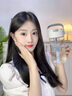 Next Kiss英國(guó)聯(lián)名新款便攜茶隔水杯女高顏值隨手杯大肚吸管杯咖啡杯子 提手吸管杯白+花茶倉 600ml 曬單實(shí)拍圖
