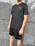 安踏速干套裝丨男子運動兩件套夏季T恤短袖短褲跑步耐磨健身訓(xùn)練服 曬單實拍圖