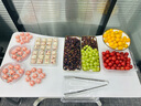 甜品臺(tái)展示架擺件下午茶點(diǎn)心架訂婚生日蛋糕架茶歇冷餐會(huì)套裝擺臺(tái) 金邊白瓷甜品臺(tái)金冠五件套 曬單實(shí)拍圖