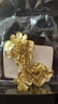 初享（CHUXIANG）金色花朵大耳環(huán)氣質(zhì)耳夾女無耳洞2025新款耳釘耳飾夸張耳墜 螺旋耳夾  A03-205 曬單實(shí)拍圖
