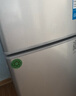 奧克斯小冰箱家用小型迷你冷藏冷凍兩用出租房宿舍用節(jié)能省電寢室辦公室電冰箱 【熱賣款 升級(jí)凈化去味】22A126DW銀 曬單實(shí)拍圖