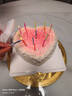 知印春季踏青表白送禮情侶女神限定生日蛋糕禮物同城配送動(dòng)物淡奶油 愛(ài)心蛋糕浪漫幸福 8英寸動(dòng)物淡奶油 曬單實(shí)拍圖