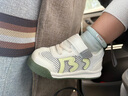 巴布豆童鞋寶寶學(xué)步鞋早秋透氣網(wǎng)面軟底防滑男女童鞋子 森林綠  22 曬單實(shí)拍圖