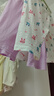 印品棉棉屋兒童7分褲兩條裝純棉薄款男女寶寶幼兒園夏季竹節(jié)棉寬松七分褲 7分褲2條裝 粉兔組 80 碼（兩用檔） 曬單實(shí)拍圖