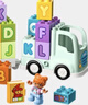 樂高（LEGO）積木拼裝得寶10421 百趣字母卡車大顆粒積木桌兒童玩具生日禮物 曬單實(shí)拍圖