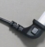 廣昌興（G.C.X）國(guó)標(biāo)3C認(rèn)證 8字電源線彎頭彎尾兩插直角90度雙孔八字國(guó)標(biāo)2二芯銅充電線 1.5米 曬單實(shí)拍圖