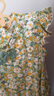優(yōu)奇女寶寶夏裝嬰兒衣服包屁衣夏季薄款莫代爾連體衣小月齡旗袍外出服 曬單實(shí)拍圖