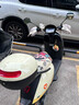 時(shí)鳥(niǎo)蠟筆小新電動(dòng)車(chē)手機支架防震防抖摩托車(chē)自行車(chē)外賣(mài)導航專(zhuān)用支架 【米色車(chē)把】贈送隨機小新貼紙 曬單實(shí)拍圖