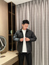 波司登25年羽絨服男士秋冬90絨輕薄襯衫領(lǐng)修身短款休閑通勤外套 曬單實(shí)拍圖