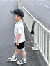 巴拉巴拉男童套裝短袖衣服夏假兩件【奧特曼IP】 白色調(diào)00311 130cm 曬單實拍圖
