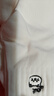 貓人女士襪子女100%純棉春夏抑菌防臭中筒襪白色刺繡潮襪5雙 曬單實(shí)拍圖