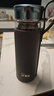 希諾（HEENOOR）水杯杯套杯袋pu保護套 CS-312灰（高16.7cm 底徑6.5cm） 曬單實拍圖