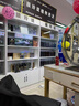 束尋展示柜帶鎖玻璃門禮品樣品展示架化妝品展柜產(chǎn)品陳列柜美容院柜子 白色60*30*180送射燈 鋼化玻璃 曬單實(shí)拍圖