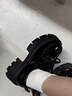 霍蜻JK小皮鞋女英倫風2025春夏季新款JK法式厚底增高樂福鞋女單鞋子女 黑色亮光【增高5cm】 39 (245mm) 曬單實拍圖