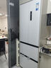 美的（Midea）418法式多門四開門電冰箱超薄平嵌小戶型家用冰箱一級能效國家補(bǔ)貼20%大容量無霜MR-418WFPE白色 曬單實(shí)拍圖