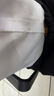 EAEOVNI短袖襯衫男士商務(wù)正裝夏季薄免燙白色襯衣男大碼冰絲職業(yè)裝工作服 純白色短袖【快速到貨】 41 【140-150斤】 曬單實(shí)拍圖