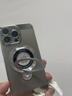 耐度 【自帶鏡頭膜】適用于蘋(píng)果 iphone16/15/14promax手機(jī)殼網(wǎng)孔透氣散熱電鍍支架保護(hù)套超薄簡(jiǎn)約后殼 銀色（支架款） 蘋(píng)果16promax 6.9英寸 曬單實(shí)拍圖