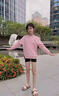 班納班納女童秋裝套裝2025新款洋氣潮流女孩秋季運(yùn)動(dòng)加厚兒童衣服 N兩顆心K粉+三顆心粉 120 曬單實(shí)拍圖