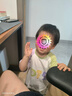 巴厘小豬（BALIPIG）寶寶T恤夏季薄款男童防蚊上衣嬰兒休閑女寶寶短袖 象牙白 90 cm 曬單實(shí)拍圖
