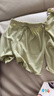 忻悅晴薄款嬰兒夏裝衣服女寶寶莫代爾背心套裝公主吊帶甜美兩件套套裝 女寶寶吊帶背心套 青色 90 （兩用檔尺碼偏小，建議拍大） 曬單實(shí)拍圖