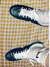 耐克（NIKE）JrLegend10人造草坪防滑耐磨低幫兒童足球鞋藍(lán)色 藍(lán)色 35.5 曬單實(shí)拍圖