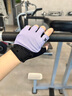 偶森運動(dòng)健身手套女半指透氣器械訓練瑜伽單杠防起繭騎行護腕防滑輕薄 曬單實(shí)拍圖