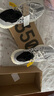 阿迪達(dá)斯YEEZY350條紋斑馬椰子夏日透氣男女休閑鞋IG9608 44 曬單實(shí)拍圖