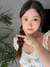 梵希和田玉碧玉手鐲女生銀鐲花絲玉鐲女七夕情人節(jié)生日禮物送女友老婆 碧玉花絲鏤空手鐲 曬單實(shí)拍圖