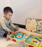 童雀棋盤多合一多功能玩具7-15歲男孩生日禮物飛行棋禮盒禮物中國游記 中國游記游戲棋【50合1禮盒款】 曬單實拍圖