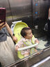 BASIC HOUSE/百家好通勤西裝闊腿休閑褲女2025夏季寬松天絲涼涼褲 米色 S 曬單實拍圖