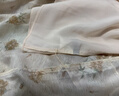 三彩獨(dú)醒2025春季新款碎花印花吊帶連衣裙法式開(kāi)叉荷葉邊長(zhǎng)裙F 奶油橙花卉 M 160/84A 曬單實(shí)拍圖