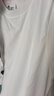 真維斯（Jeanswest）純棉無袖背心男夏季潮牌男生運動坎肩休閑大碼寬松打底衫籃球t恤 【高品質(zhì)純棉】白色(純色) 2XL (185) (體重160-180斤) 曬單實拍圖