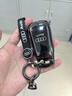 S.CHUANG2023款奧迪Q5L鑰匙套A6 A4L A3 A5 Q3L Q2 Q7 TT高檔汽車(chē)鑰匙包扣 D款側邊LOGO【鋅合金】圓標手繩扣 曬單實(shí)拍圖