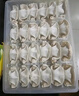 灣仔碼頭素水餃韭菜雞蛋餃子1200g72只 早餐 生鮮速食速凍餃子 曬單實拍圖